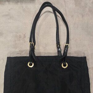 Michael Kors Black Nylone Tote Bag